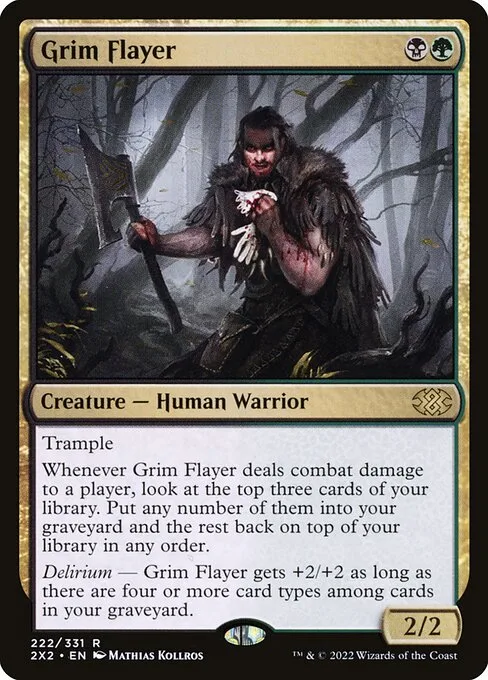 Grim Flayer · Double Masters 2022 222/579