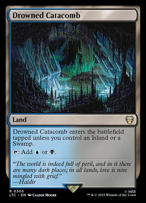 Drowned Catacomb · Tales of Middle-earth Commander 305/591