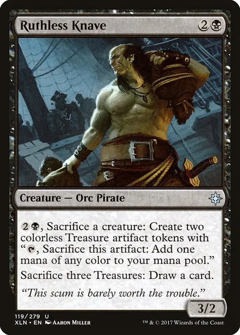 Ruthless Knave · Ixalan 119/289