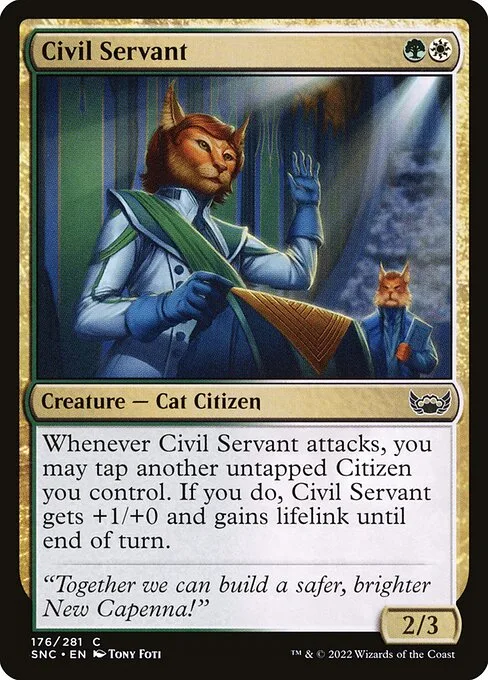 Civil Servant · Streets of New Capenna 176/513