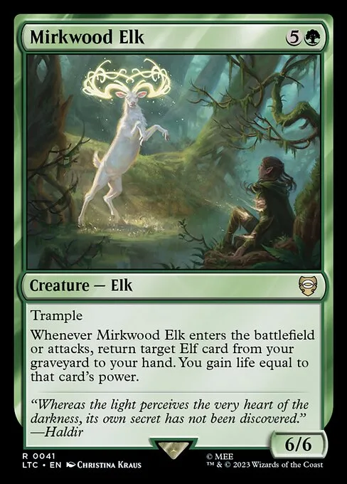 Mirkwood Elk · Tales of Middle-earth Commander 41/591