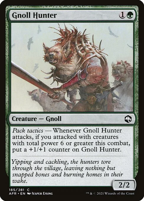 Gnoll Hunter · Adventures in the Forgotten Realms 185/424
