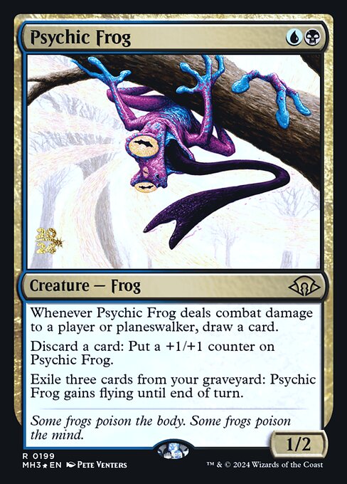 Psychic Frog · Modern Horizons 3 Promos 199s/92