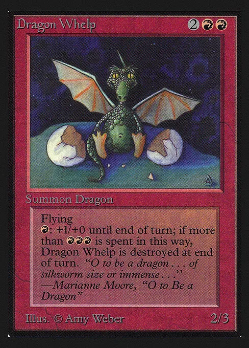 Dragon Whelp · Intl. Collectors' Edition 142/302