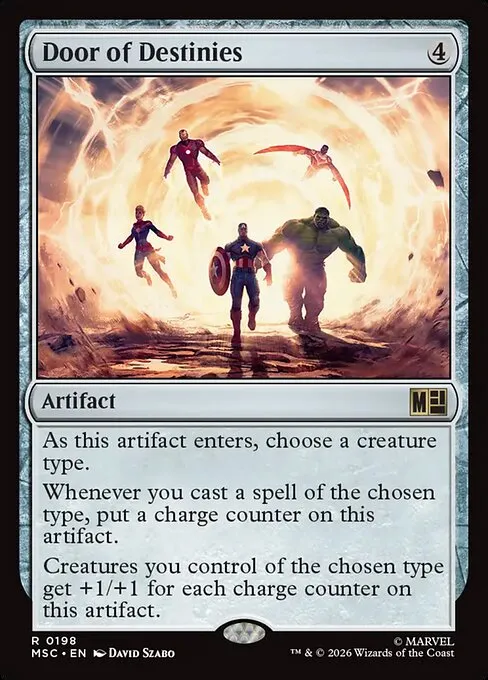 Door of Destinies · Marvel Super Heroes Commander 198/9