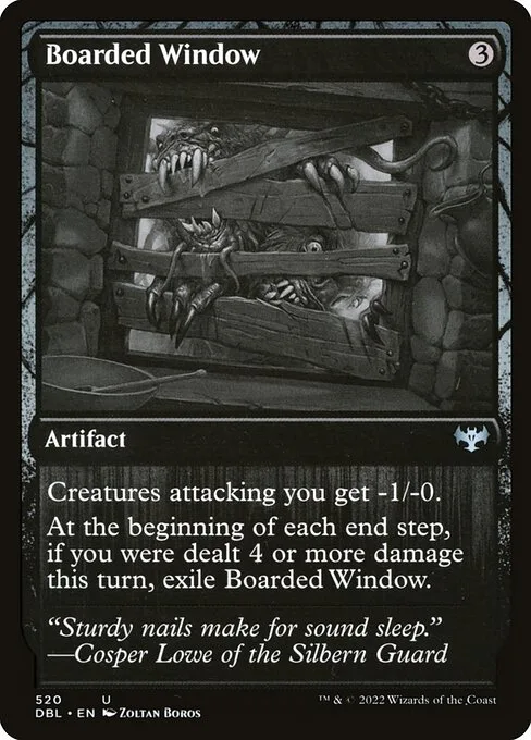 Boarded Window · Innistrad: Double Feature 520/535