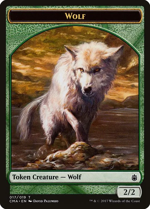 Wolf · Commander Anthology Tokens 17/20