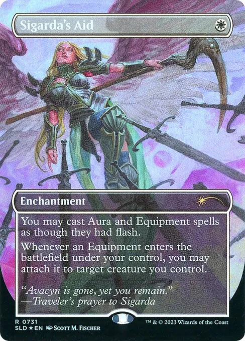 Sigarda's Aid · Secret Lair Drop 731/2547