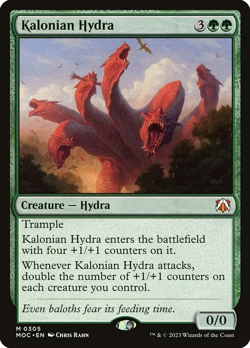 Kalonian Hydra · March of the Machine Commander 305/450
