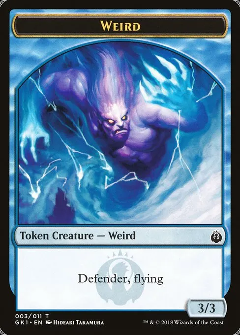 Weird // Goblin · GRN Guild Kit Tokens 3/10