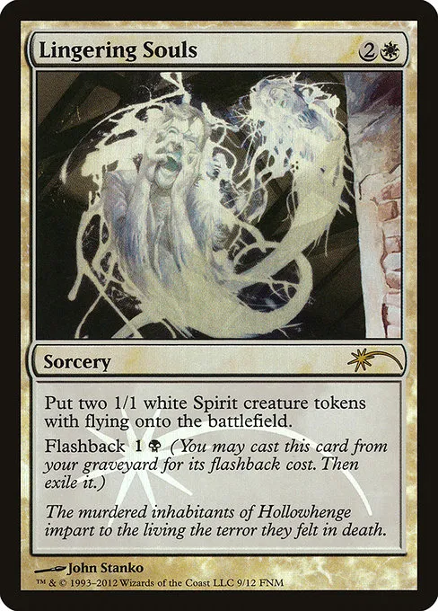 Lingering Souls · Friday Night Magic 2012 9/13