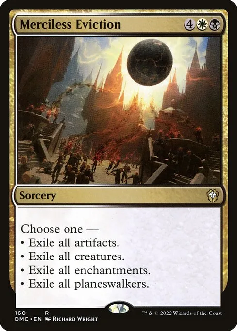 Merciless Eviction · Dominaria United Commander 160/240