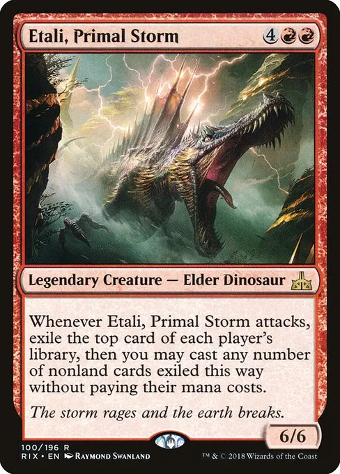 Etali, Primal Storm · Rivals of Ixalan 100/205