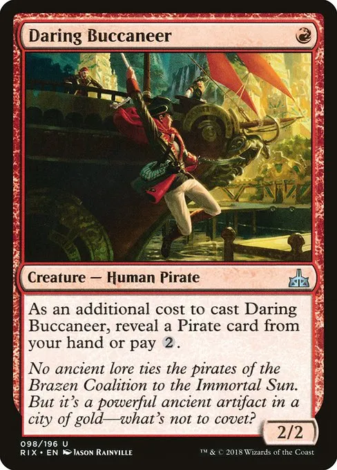 Daring Buccaneer · Rivals of Ixalan 98/205