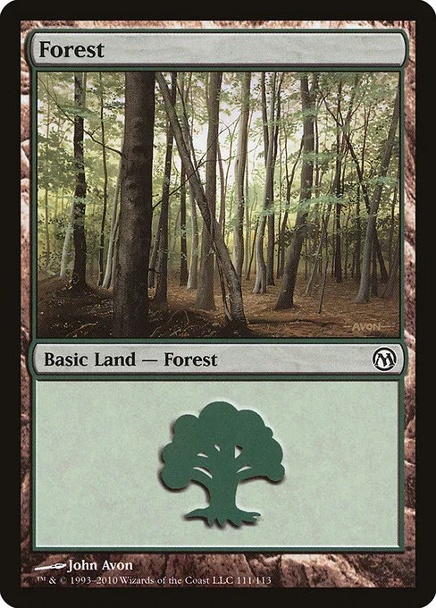 Forest · Duels of the Planeswalkers 111/113