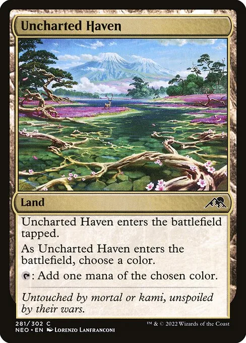 Uncharted Haven · Kamigawa: Neon Dynasty 281/531