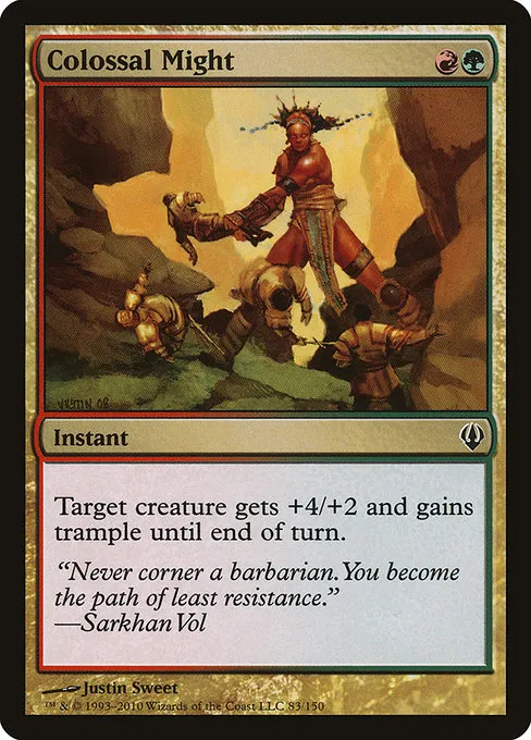 Colossal Might · Archenemy 83/150