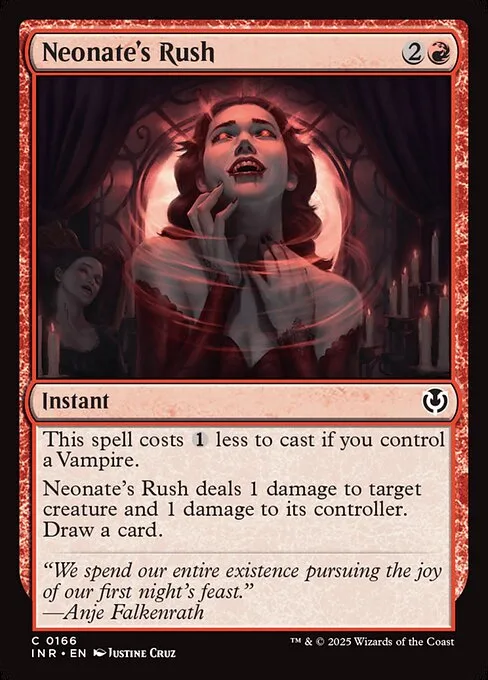 Neonate's Rush · Innistrad Remastered 166/495