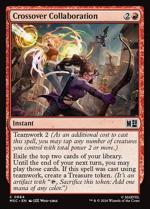 Crossover Collaboration · Marvel Super Heroes Commander 684/9