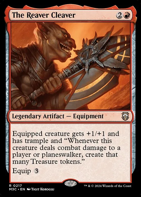 The Reaver Cleaver · Modern Horizons 3 Commander 217/398