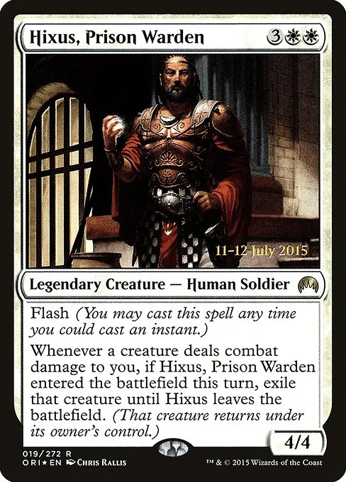 Hixus, Prison Warden · Magic Origins Promos 19s/54