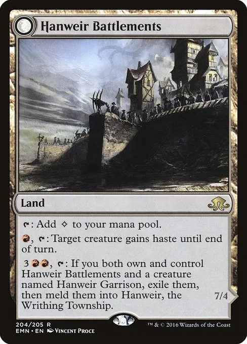 Hanweir Battlements · Eldritch Moon 204/208