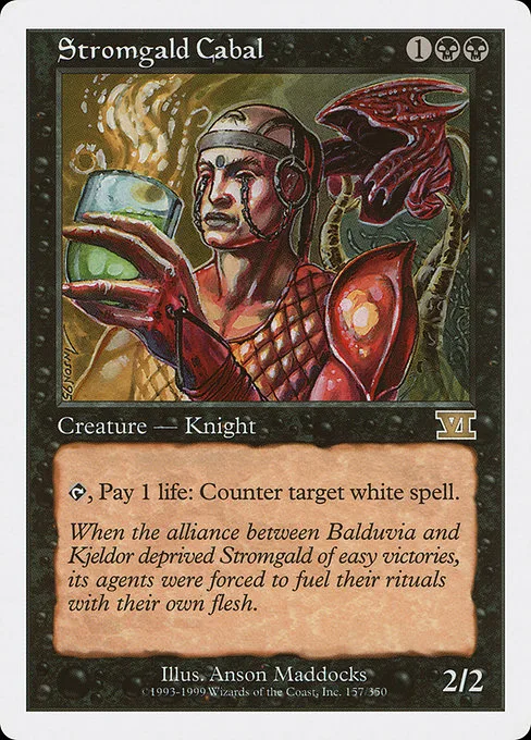 Stromgald Cabal · Classic Sixth Edition 157/351