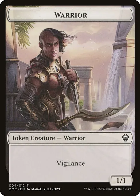Warrior · Dominaria United Commander Tokens 4/12