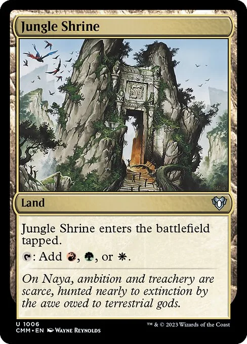 Jungle Shrine · Commander Masters 1006/1067