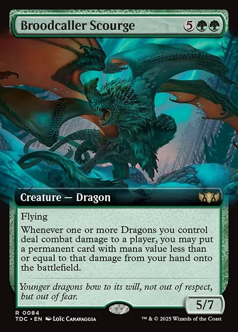 Broodcaller Scourge · Tarkir: Dragonstorm Commander 84/413