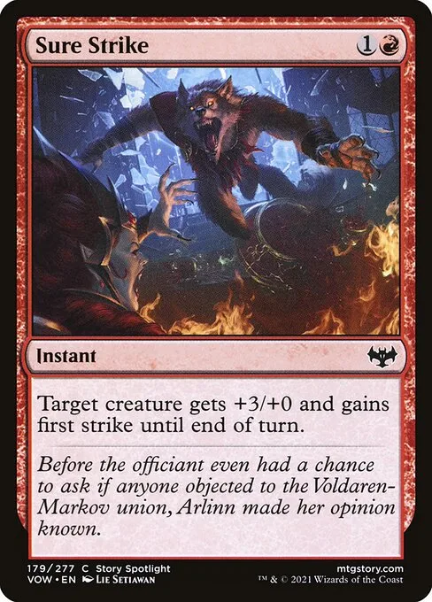 Sure Strike · Innistrad: Crimson Vow 179/423