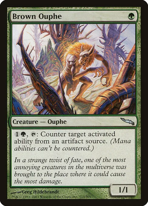 Brown Ouphe · Mirrodin 115/306