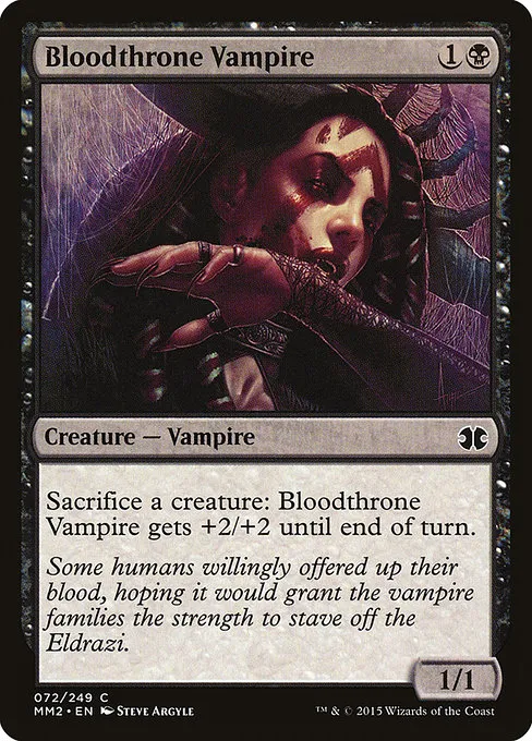 Bloodthrone Vampire · Modern Masters 2015 72/249