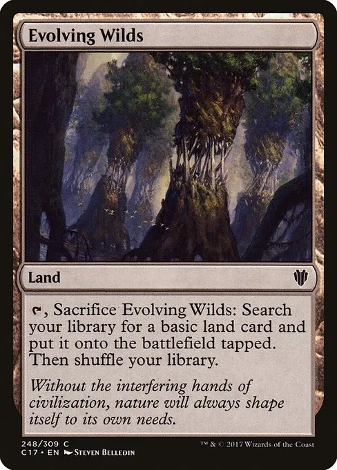 Evolving Wilds · Commander 2017 248/309
