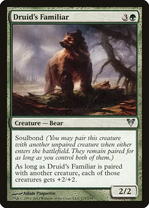 Druid's Familiar · Avacyn Restored 175/244