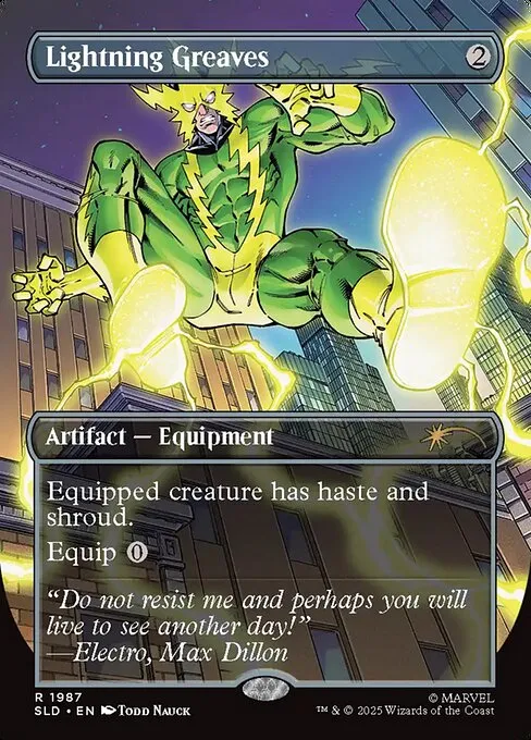 Lightning Greaves · Secret Lair Drop 1987/2547