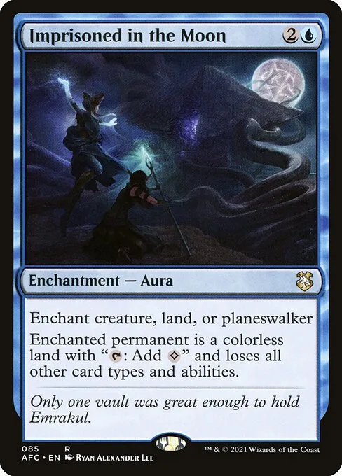 Imprisoned in the Moon · Forgotten Realms Commander 85/331