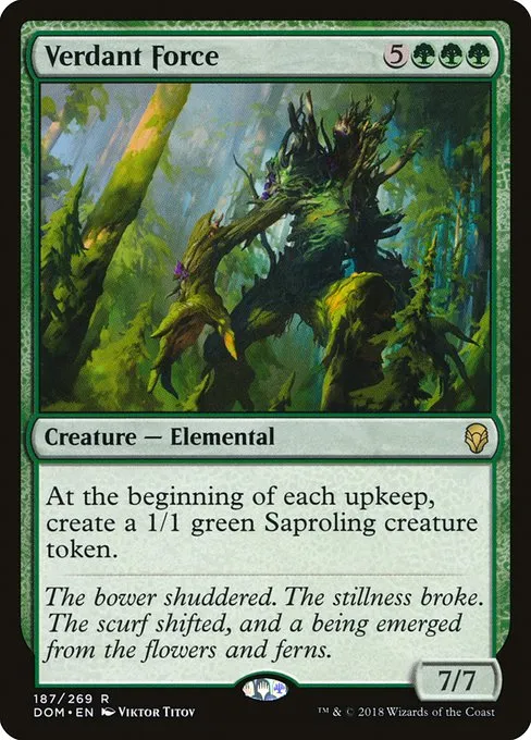 Verdant Force · Dominaria 187/280