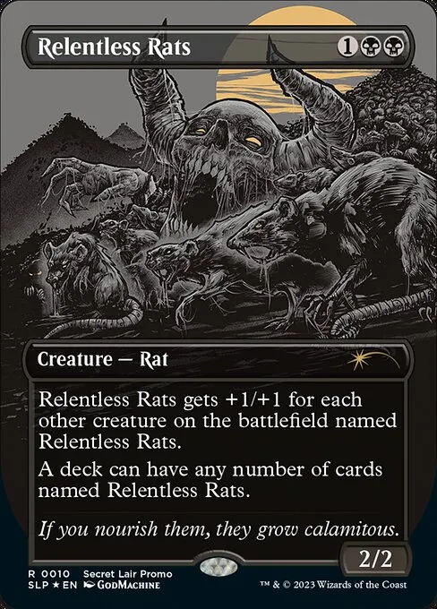 Relentless Rats · Secret Lair Promo 10/51