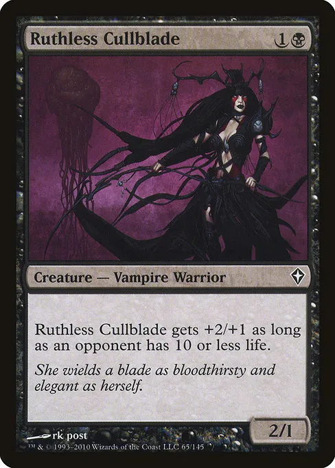 Ruthless Cullblade · Worldwake 65/145