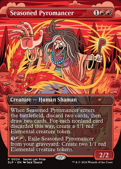 Seasoned Pyromancer · Secret Lair Promo 24/51