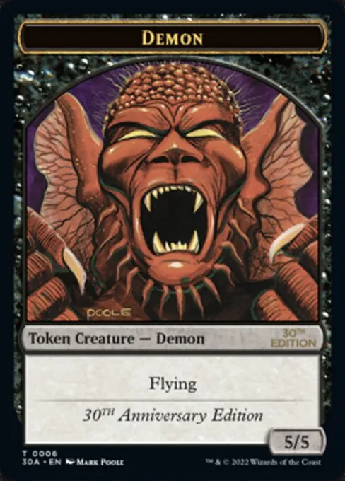 Demon · 30th Anniversary Tokens 6/16
