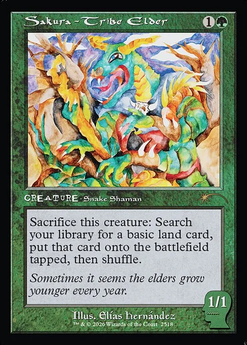Sakura-Tribe Elder · Secret Lair Drop 2518/2547
