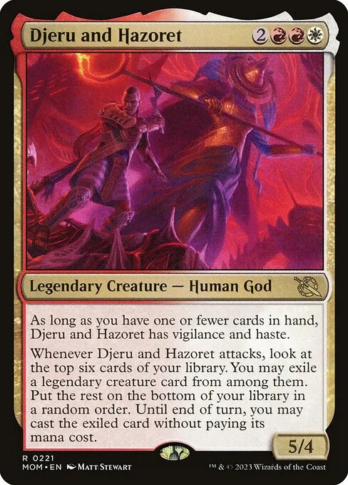 Djeru and Hazoret · March of the Machine 221/387