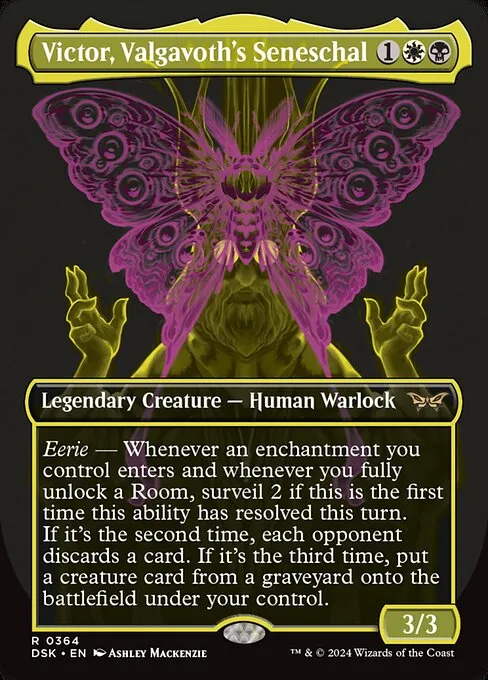Victor, Valgavoth's Seneschal · Duskmourn: House of Horror 364/419