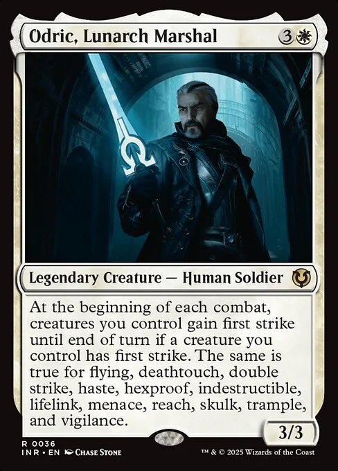 Odric, Lunarch Marshal · Innistrad Remastered 36/495