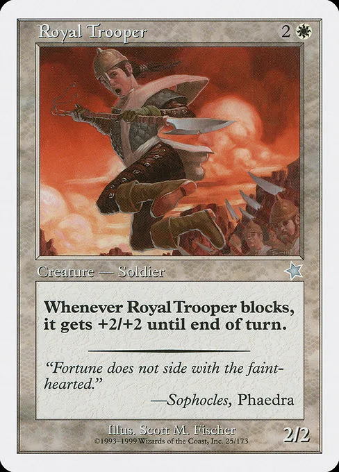 Royal Trooper · Starter 1999 25/173