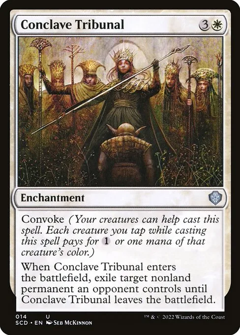 Conclave Tribunal · Starter Commander Decks 14/352