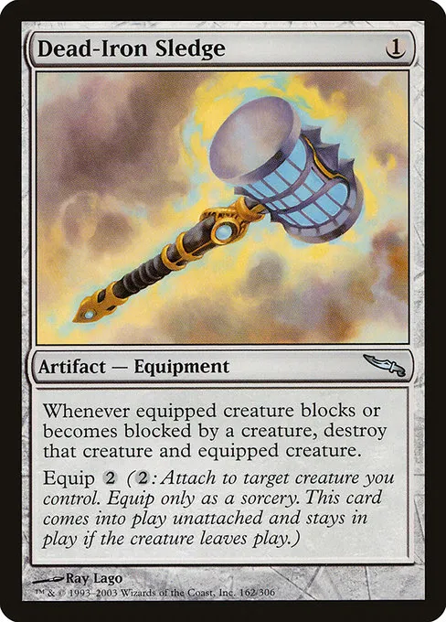 Dead-Iron Sledge · Mirrodin 162/306