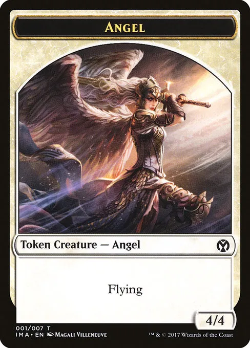 Angel · Iconic Masters Tokens 1/7